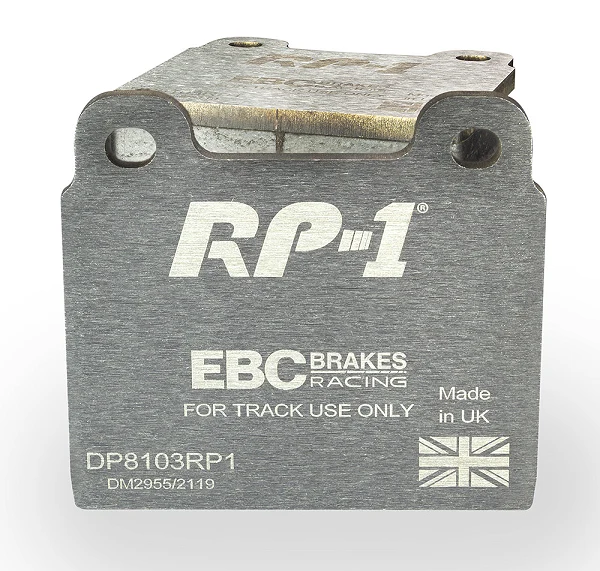 DP8103RP1 Sportowe klocki hamulcowe RP-1 Racing EBC Brakes Alfa Romeo 1750 GTV 2000 GTV Berlina 1750 Berlina 2000 Montreal Spider BITTER CD BMW 1800 2000C 2000CS DINO 246 308 Ferrari 208 246