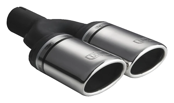 Uniwersalna końcówka tłumika owalna 95×65mm długość 200mm średnica montażowa 55mm - N2-10-1*/55