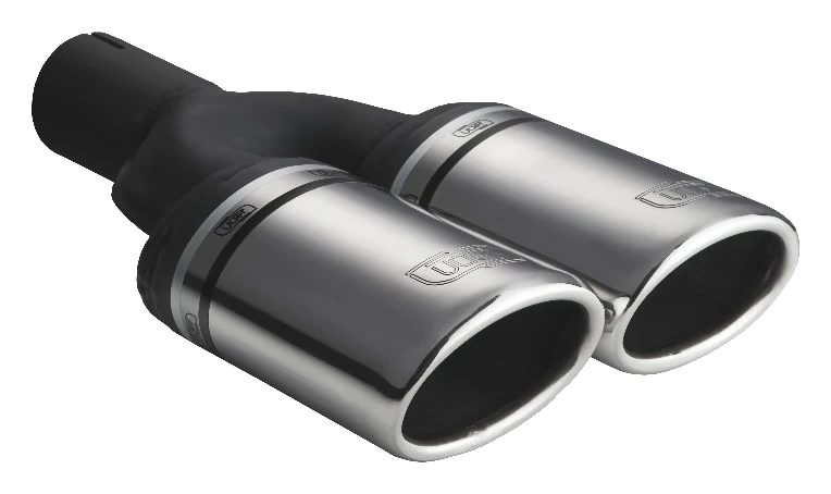 Uniwersalna końcówka tłumika owalna 95×65mm długość 200mm średnica montażowa 55mm - N2-10-1*/55