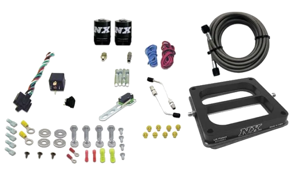 4500 Hitman Dominator Nitrous Plate System 100-150-200Hp without Bottle Nitrous Express NX 40070-00