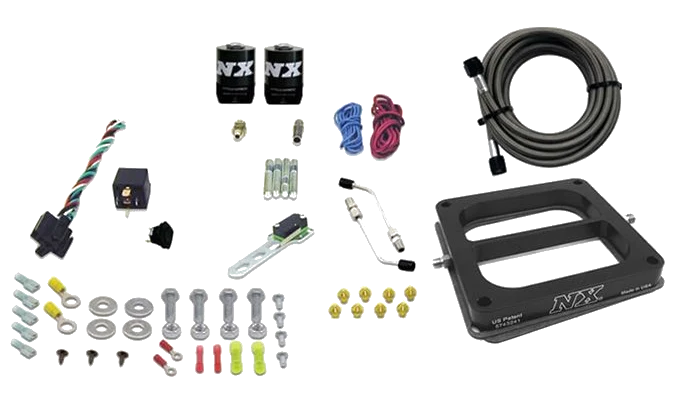 4500 Hitman Dominator Nitrous Plate System 100-150-200Hp without Bottle Nitrous Express NX 40070-00