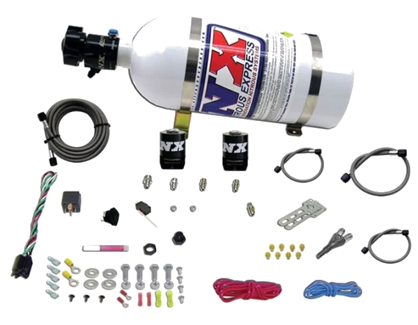EFI Single Nozzle System with 10Lb Bottle for Ford (35-50-75-100-150 Hp) Nitrous Express NX 20922-10