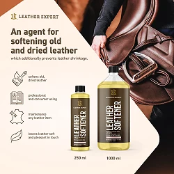 Leather Expert Leather Softener środek do zmiękczania suchej skóry naturalnej 1000ml 1l
