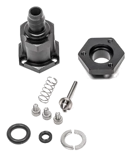Pump Outlet Adapter Check Valve 10mm Barb Radium Engineering