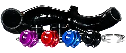 RTMG Performance Blow Off Valve Kit DPC for 1.5 TSI EVO for VW Golf/Ibiza FR/Leon/T-Rock/Tiguan/Karoq Black