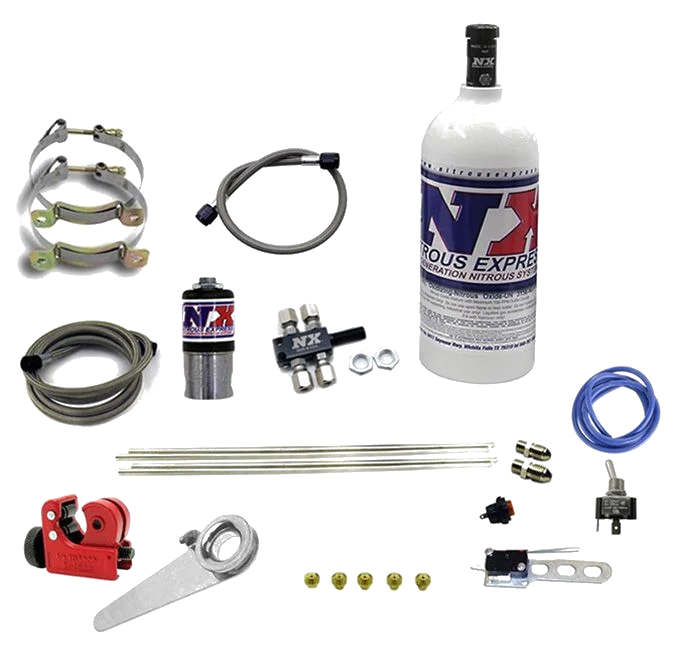 Zestaw Nitro Nitrous Express NX 62000-2.5P suchy motocyklowy 4-cyl butla 2.5Lb - USA-NX-62000-2.5P