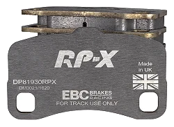 DP81930RPX Sportowe klocki hamulcowe RP-X Racing EBC Brakes Porsche Porsche 911 997 911 997 Carrera 4 911 997 Carrera 4 Targa 911 997 GT3 911 997 GT3 RS 911 997 Turbo 911 997 Turbo S 911 997
