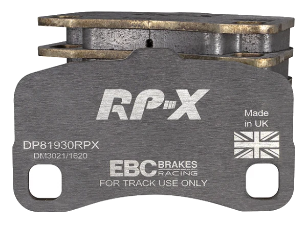 DP81930RPX Sportowe klocki hamulcowe RP-X Racing EBC Brakes Porsche Porsche 911 997 911 997 Carrera 4 911 997 Carrera 4 Targa 911 997 GT3 911 997 GT3 RS 911 997 Turbo 911 997 Turbo S 911 997