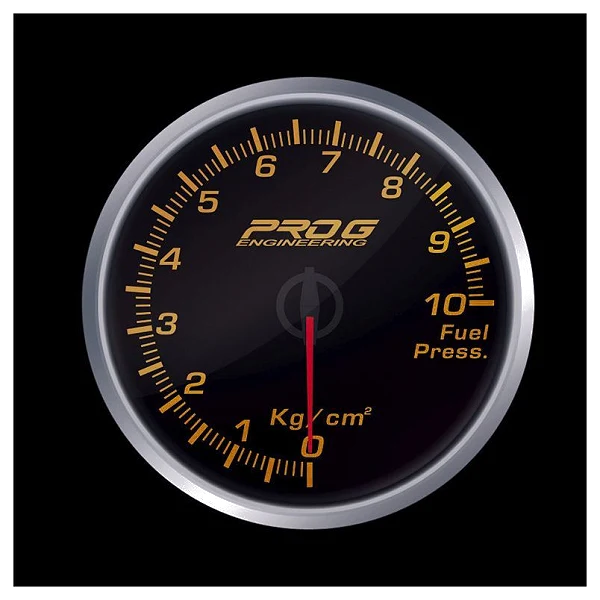 Wskaźnik Pro G Race Series 2 RS, ciśnienia paliwa Kg/cm2 RED 52mm