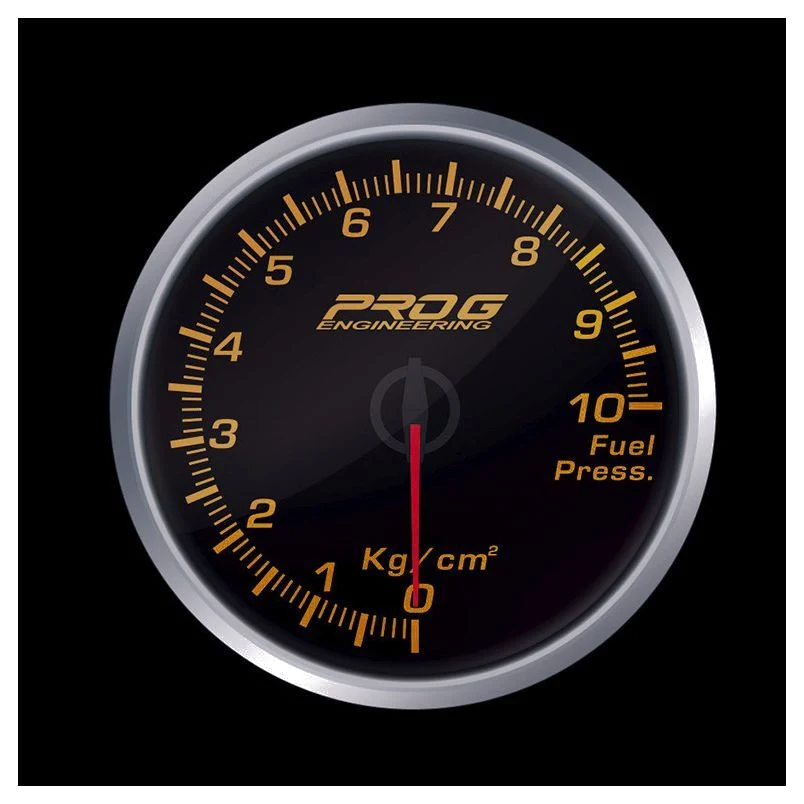 Wskaźnik Pro G Race Series 2 RS, ciśnienia paliwa Kg/cm2 RED 52mm