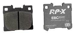 DP82431RPX Sportowe klocki hamulcowe RP-X Racing EBC Brakes Toyota Yaris GR 1.6T