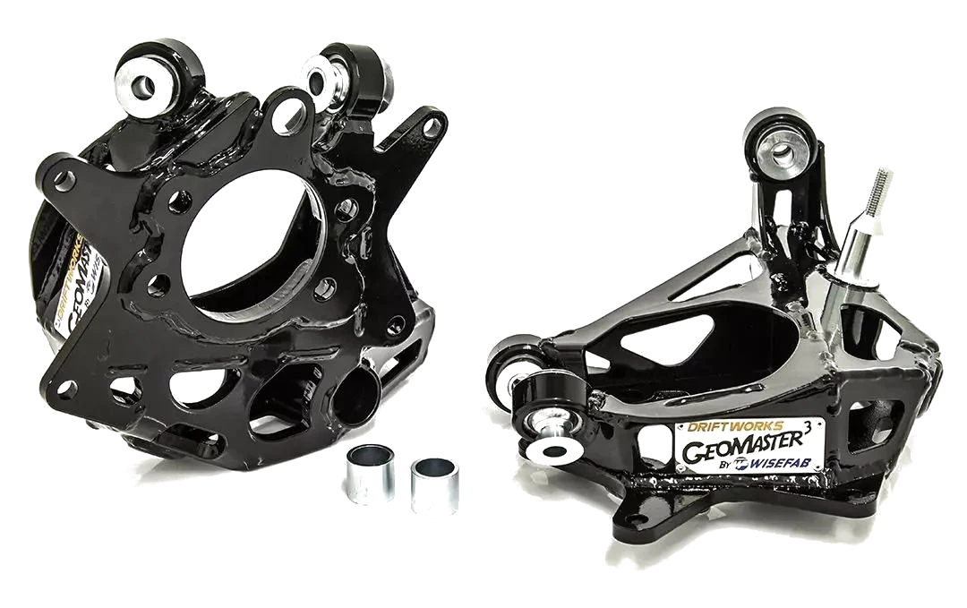 Nissan S14 S15 Tylny zestaw zawieszenia GeoMaster z opuszczanymi zwrotnicami Wisefab