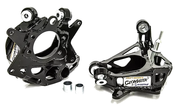 Nissan S14 S15 Tylny zestaw zawieszenia GeoMaster z opuszczanymi zwrotnicami Wisefab