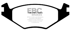 DP2517 Klocki hamulcowe GREENSTUFF EBC Brakes Seat Cordoba Ibiza 6K Toledo Volkswagen Golf Mk1 Golf Mk2 Golf Mk3 Golf Cabriolet Mk1 Jetta Mk2 Passat B2 Passat B3 Polo 86C Polo 86C G40 Santan