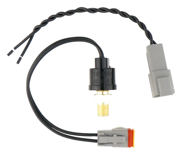 Wyłącznik ciśnieniowy 1/8" NPT 15 PSI z przewodem Pigtail DeatschWerks
