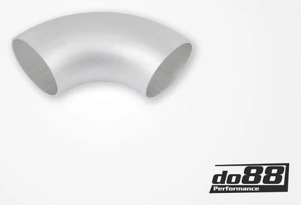 Rura aluminiowa 90° 76x3 mm, długi promień