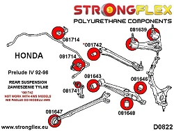 081639B: Tuleja wahacza górnego Honda Accord