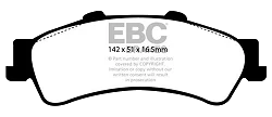 DP1630 Klocki hamulcowe ULTIMAX2 EBC Brakes Chevrolet Astro Tahoe 4WD