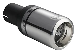 Uniwersalna końcówka tłumika okrągła 80mm długość 120mm średnica montażowa 45mm - N1-07-1/45