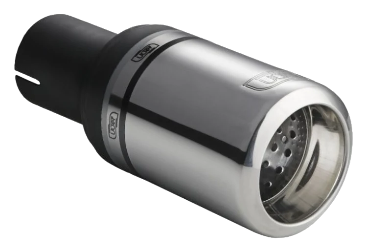 Uniwersalna końcówka tłumika okrągła 80mm długość 120mm średnica montażowa 45mm - N1-07-1/45