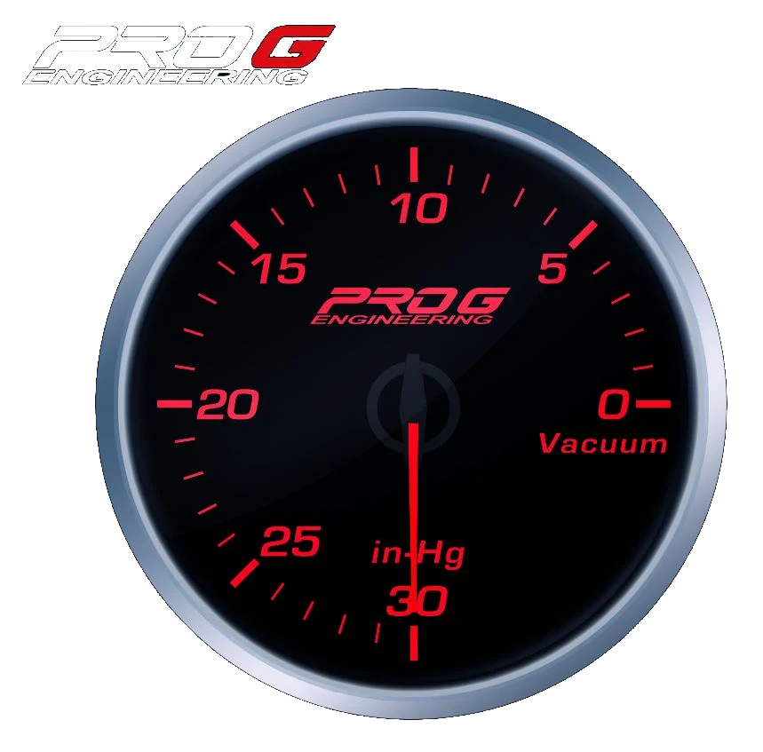 Wskaźnik Pro G Race Series RS, Podciśnienia RED 52mm