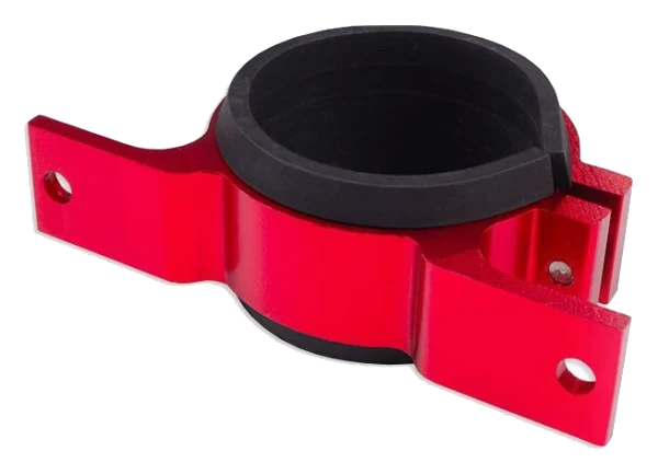Pojedyncze mocowanie pompy paliwa 60mm Czerwony