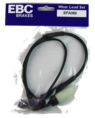 EFA063 Czujnik zużycia klocków hamulcowych EBC Brakes BMW 5 Series E60 520 5 Series E60 523 5 Series E60 525 5 Series E60 530 5 Series E60 535 5 Series E60 540 5 Series E60 545 5 Series E60