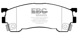 DP971 Klocki hamulcowe ULTIMAX2 EBC Brakes Ford Probe Mazda 323 626 Cronos MS8 MX6 Xedos 6 Ford Australia and New Zealand Telstar AY AX GLX TX5 V6 Ford South Africa Telstar