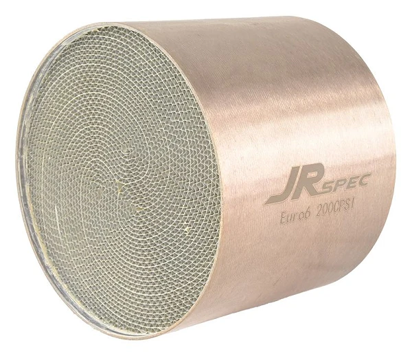 Wkład Katalizatora Benzyna / LPG Sportowy JRspec Długość 100mm Euro 6 200 CPSI Średnica 120mm