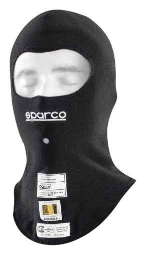 Sparco Balaclava RW-11 Evo Black FIA Approved 8856-2018 - 001408.N