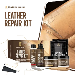 Leather Expert Repair Kit zestaw do naprawy ubytków pęknięć i rozdarć skóry 150ml