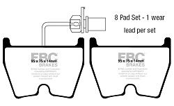 DP81513.14SR21 Sportowe klocki hamulcowe Sintered SR21™ EBC Brakes Audi R8 R8 RWS RS3 8V RS4 B7 RS4 B8 RS5 B8 RS6 C5 TTRS quattro 8S LAMBORGHINI Gallardo Murcielago Huracan Audi R8 R8 RWS RS