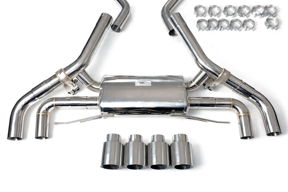 Aktywny układ wydechowy z klapami Cat-Back FMIC.Pro BMW Seria 3 G20 G21 M340i 3.0T B58 2019-