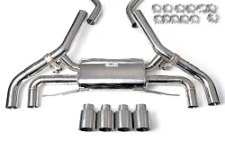 Aktywny układ wydechowy z klapami Cat-Back FMIC.Pro BMW Seria 3 G20 G21 M340i 3.0T B58 2019-