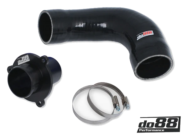 VAG 1.8 2.0 TSI (MQB) Turbo Muffler Delete, do88 TR-340, czarny wąż