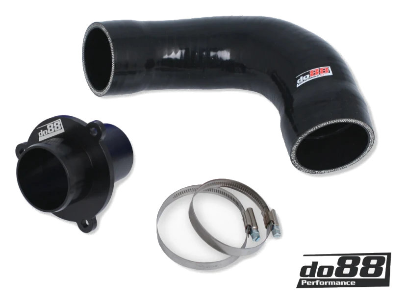 VAG 1.8 2.0 TSI (MQB) Turbo Muffler Delete, do88 TR-340, czarny wąż