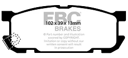 DP41453R Klocki hamulcowe YELLOWSTUFF EBC Brakes Mazda Mazda Miata MX5 MX5 Mk2 Sport NB