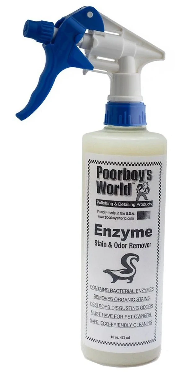 POORBOY'S WORLD Enzyme Stain & Odor Remover usuwanie plam neutralizator zapachów odzwierzęcych 473ml
