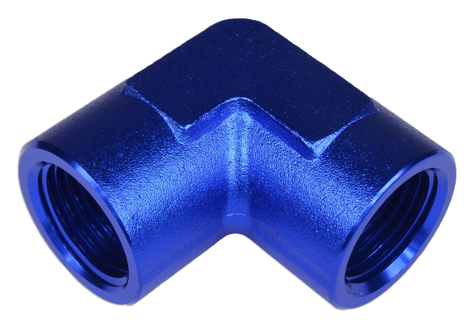 1/2 NPT 90' Nypel adapter żeńsko-żeński Niebieski