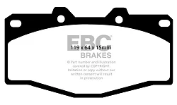 DP797 Klocki hamulcowe ULTIMAX2 EBC Brakes Toyota COMMERCIAL HiLux LN85 HiLux YN85