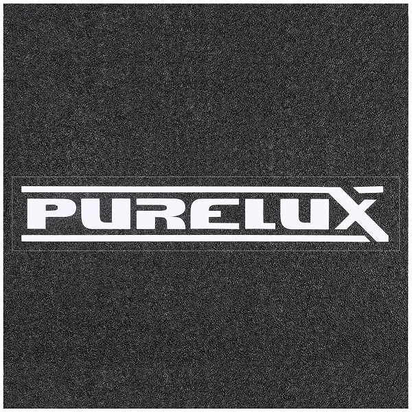 Naklejka Purelux Białe Logo 120 x 18 mm
