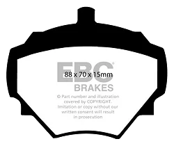 DP294 Klocki hamulcowe ULTIMAX2 EBC Brakes Land Rover Defender 90 Range Rover