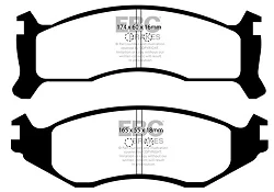 DP61249 Klocki hamulcowe GREENSTUFF EBC Brakes Chrysler USA Voyager Chrysler Town &amp; Country Dodge Caravan Grand Caravan PLYMOUTH Grand Voyager Voyager