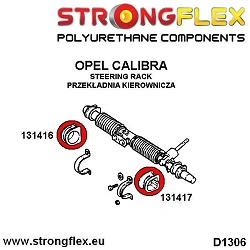 136218B: Kompletny zestaw zawieszenia Opel Calibra