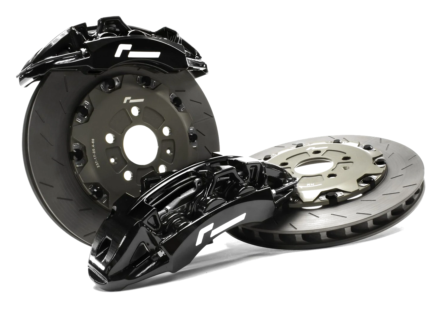 RacingLine Stage 3 Big Brake Kit 380mm 6 Pot A5 Platform Black