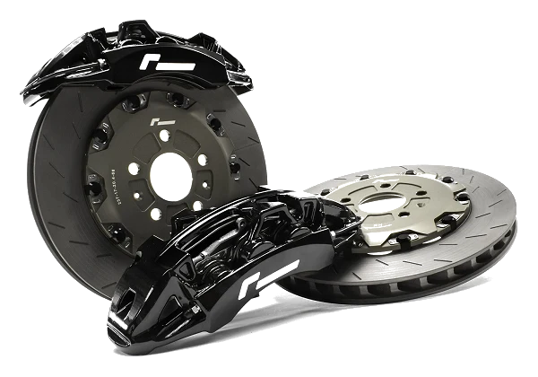 RacingLine Stage 3 Big Brake Kit 380mm 6 Pot A5 Platform Black