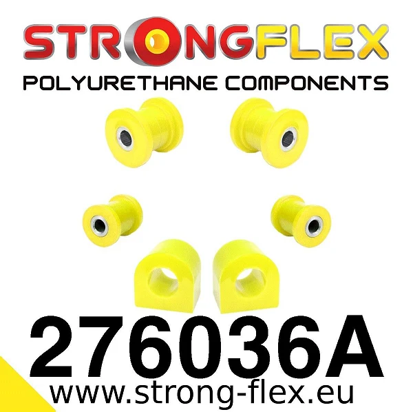 276036A: Zestaw poliuretanowy przedniego drążka stabilizatora SPORT Subaru Impreza GC GF