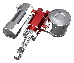 System Hydraulicznego Hamowania dla Pedalbox P1000i Odwrócony Wiszący SIMAGIC Symulator Simracing