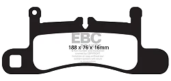 DP62098 Klocki hamulcowe GREENSTUFF EBC Brakes Porsche Cayenne 92A Volkswagen Touareg 2nd Gen Cayenne 92A GTS Cayenne 92A S