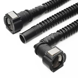 Nuke Performance Pre-Assembled In Tank Fuel Hose with SAE Quick Connect 350mm SAE 9.49 180" to ID8
